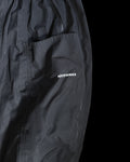 South 2 West 2 black activewear trousers, featuring logo details and premium material.